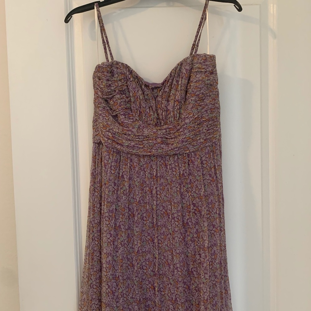 Purple Chiffon Sundress